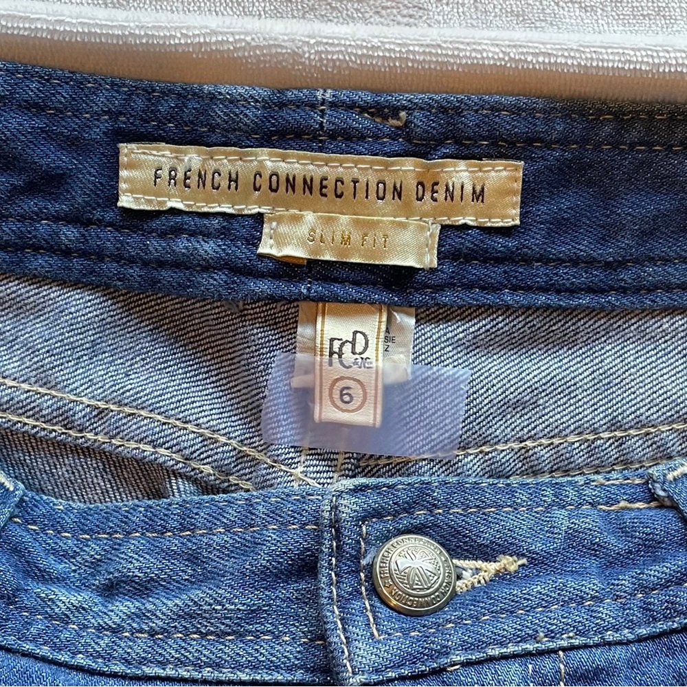 French  Connection Jeans - woman’s size 6 like new -slim fit